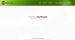 Desktop Screenshot of popfilmsasia.com